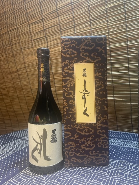 黒龍 しずく 720ml | 地酒の蔵舎・旭